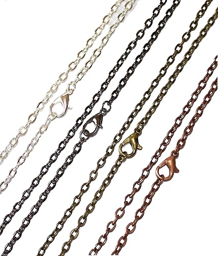 Miniatura 3 de Sweet Pea Vintage Lathyrus odoratus Flower - Handmade ROUND Glass Pendant Necklace Jewelry (16, Antique Bronze)