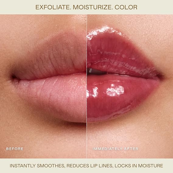 EADEM Tinted Lip Balm, Moisturizing Lip Gloss for Women, 5 Piece Set | Le Chouchou, Lip Softening Balm with Cooling Metal Applicator, Plumps & Smoothes Lips, Infused with Acai & Mongongo Butter