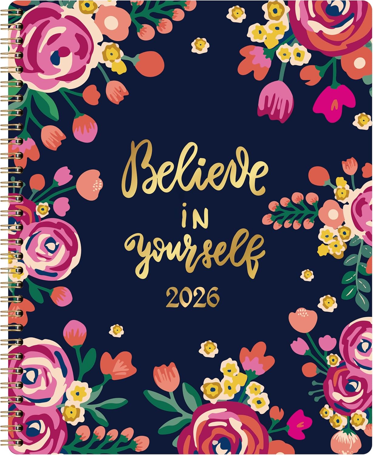 2026 Planner - 2026 Planner Weekly and Monthly, 9" x 11", Planner 2026, Jan 2026 - Dec 2026, Calendar Planner 2026 with Monthly Tabs & Pocket, Flexible Cover, Twin-Wire Binding