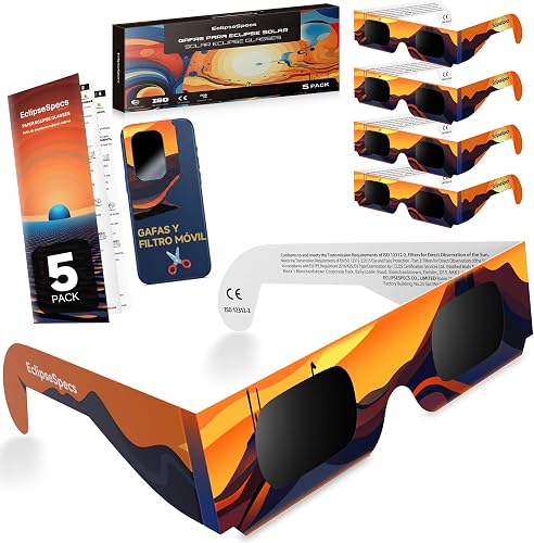 Lunette eclipse solaire-Homologuées Certifiées EclipseSpecs