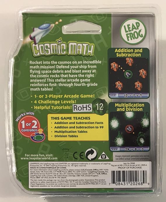 Leapster Arcade: Cosmic Math