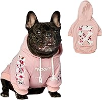 Vista 1 de ChoChoCho Woof - Sudadera con capucha para perro, sudaderas con capucha de perro de diseño para razas pequeñas, medianas y grandes, sudaderas