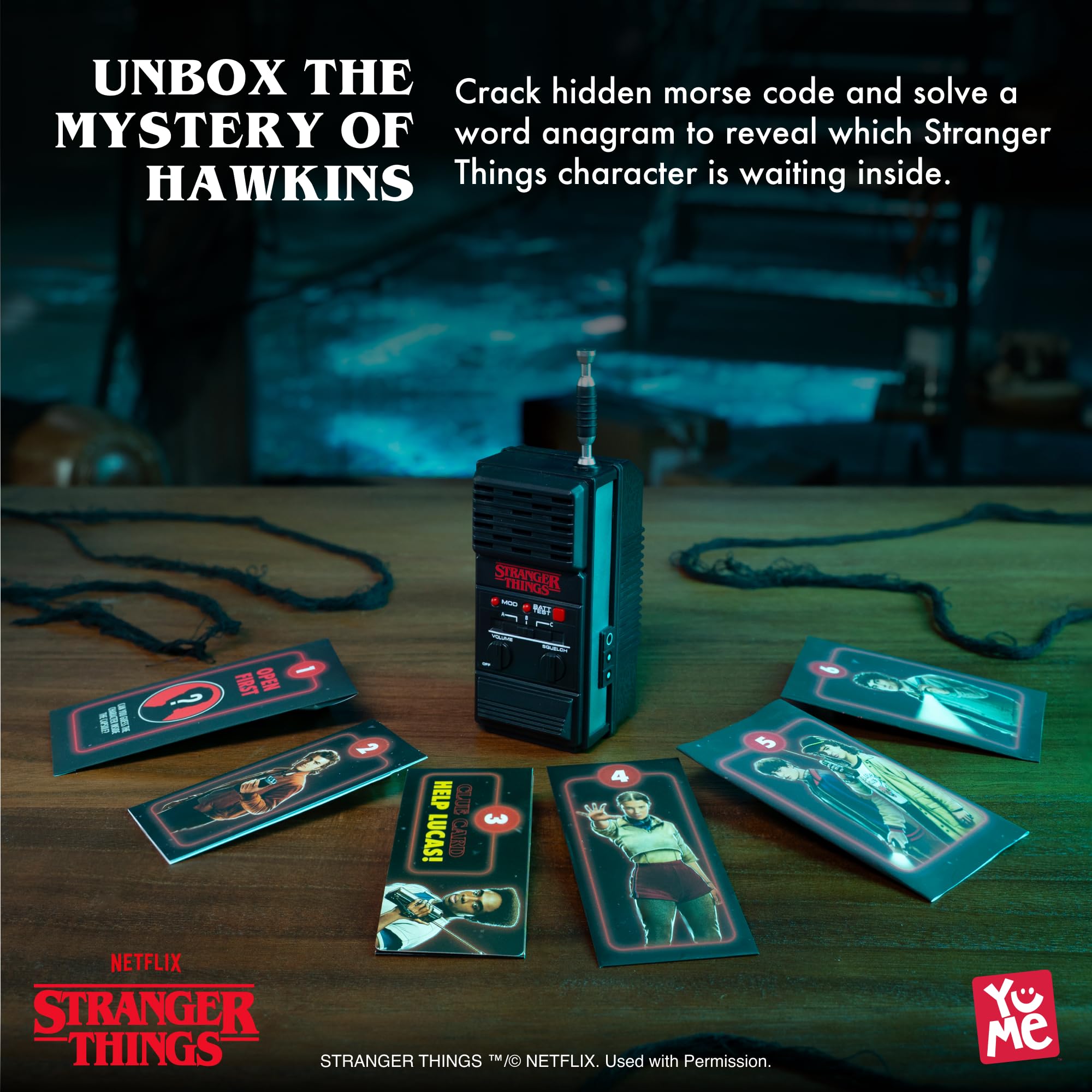 YuMe Stranger Things Walkie Talkie Collectables, Multicolor, 7.15CM - Image 4