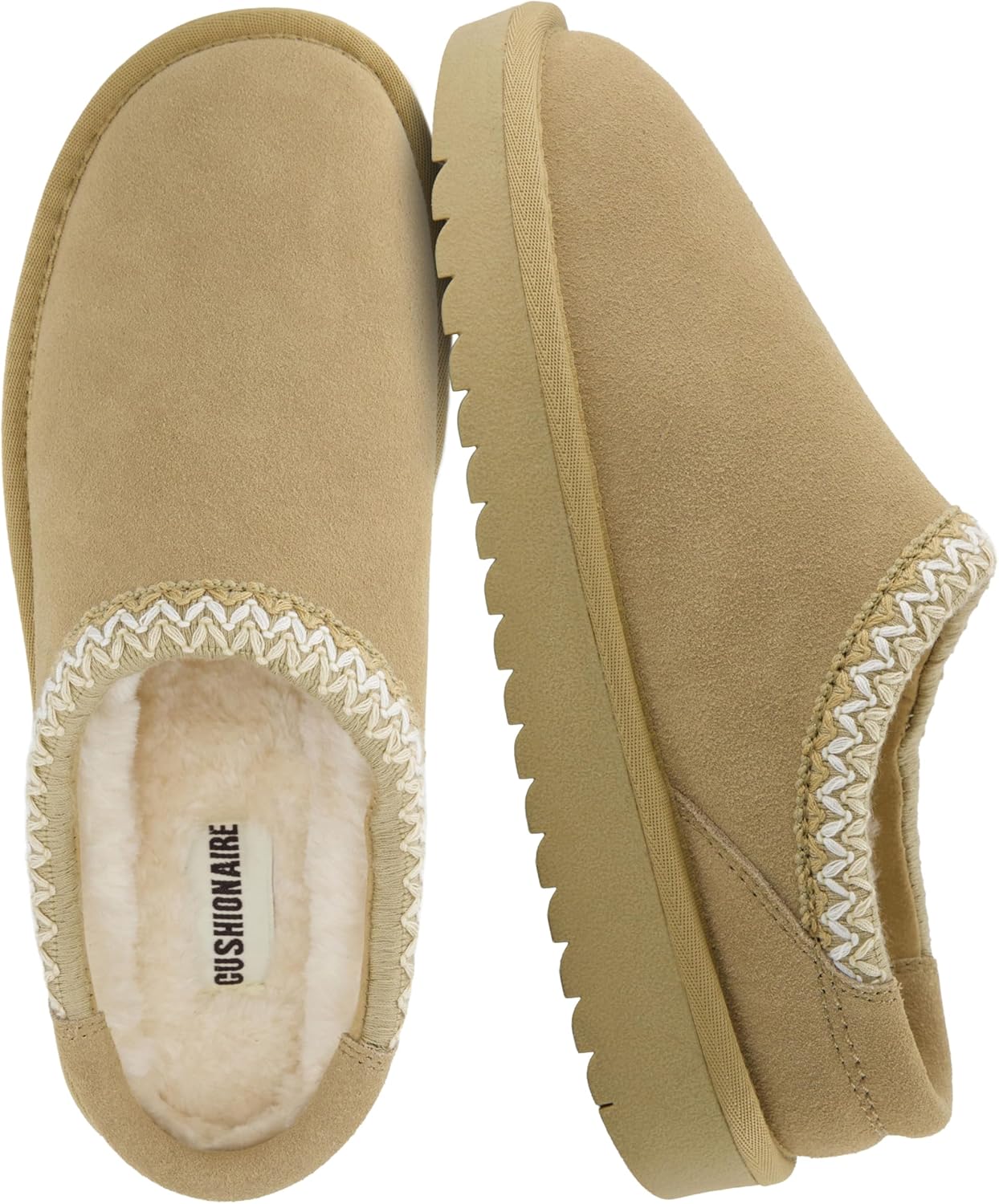 CUSHIONAIRE Women Slippers - Cozy Memory Foam