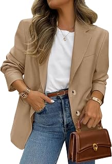 PRETTYGARDEN Women's Business Blazer, Comfortable Stretch Fit