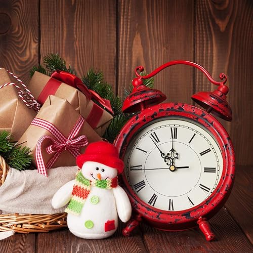 Miniatura 4 de Mecanismo de movimiento de reloj de eje largo, 0.91 pulgadas de longitud del eje: 0.57 pulgadas de longitud de rosca, funciona con pilas, piezas de