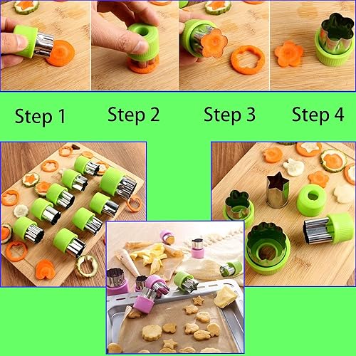 Miniatura 7 de 13 piezas de herramientas de cocina Montessori para niños pequeños, juego de cuchillos seguros para niños, cuchillos para cocina real, con cuchillos