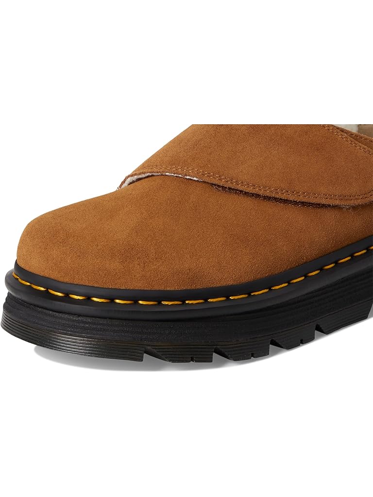 Brown Dr. Martens Zebzag Anywair WL Mules