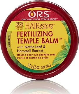 ORS Fertilizing Temple Balm 2oz - Scalp Treatment for Stronger Hair Growth, Circulation & Follicle Exfoliation