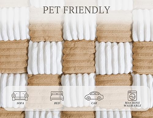 Miniatura 2 de Funda de sofá para perros, manta lavable para perros y mascotas, protector de sofás de 27.6 x 70.9 pulgadas, almohadillas de sofá marrón para sofás,