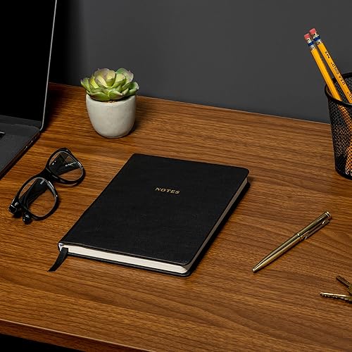 Vista 60 de Eccolo - Cuaderno de diario rayado, tapa dura rosa, incluye bolígrafo y soporte, 256 páginas a rayas, 5.75 x 8.25 pulgadas Rosa con soporte