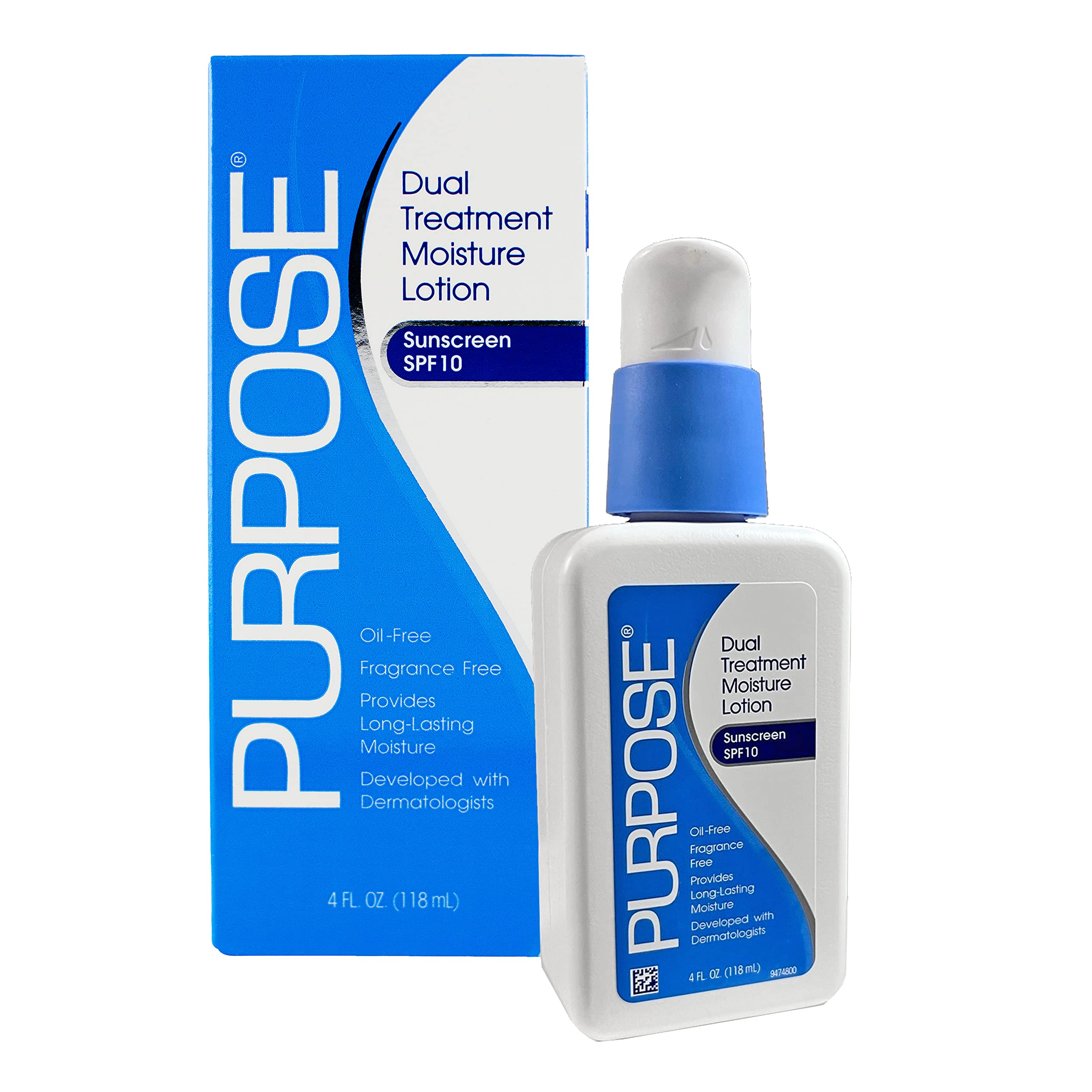 Amazon.com : Purpose Dual Treatment Moisture Lotion with SPF 10