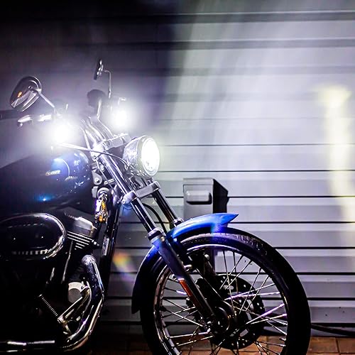 Miniatura 2 de Eagle Lights Kit de señal de giro LED delantera y trasera Harley con luces de correr blancas brillantes y luces de freno traseras estroboscópicas