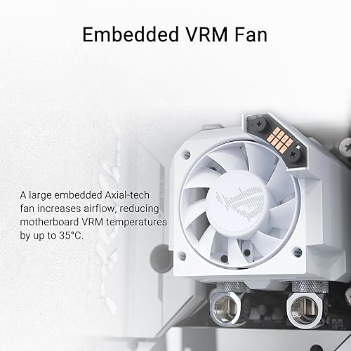 Vista 123 de ASUS ROG Ryujin III 240 - Enfriador líquido todo en uno con radiador de 9.449 in. Bomba Asetek de 8ª generación, 2 ventiladores Noctua industrialPPC