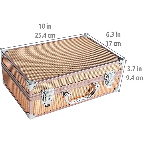 Miniatura 4 de SHANY Carry All - Estuche de maquillaje con juego de maquillaje profesional, pinceles de belleza, pintalabios, sombras de ojos, rubores, polvos y
