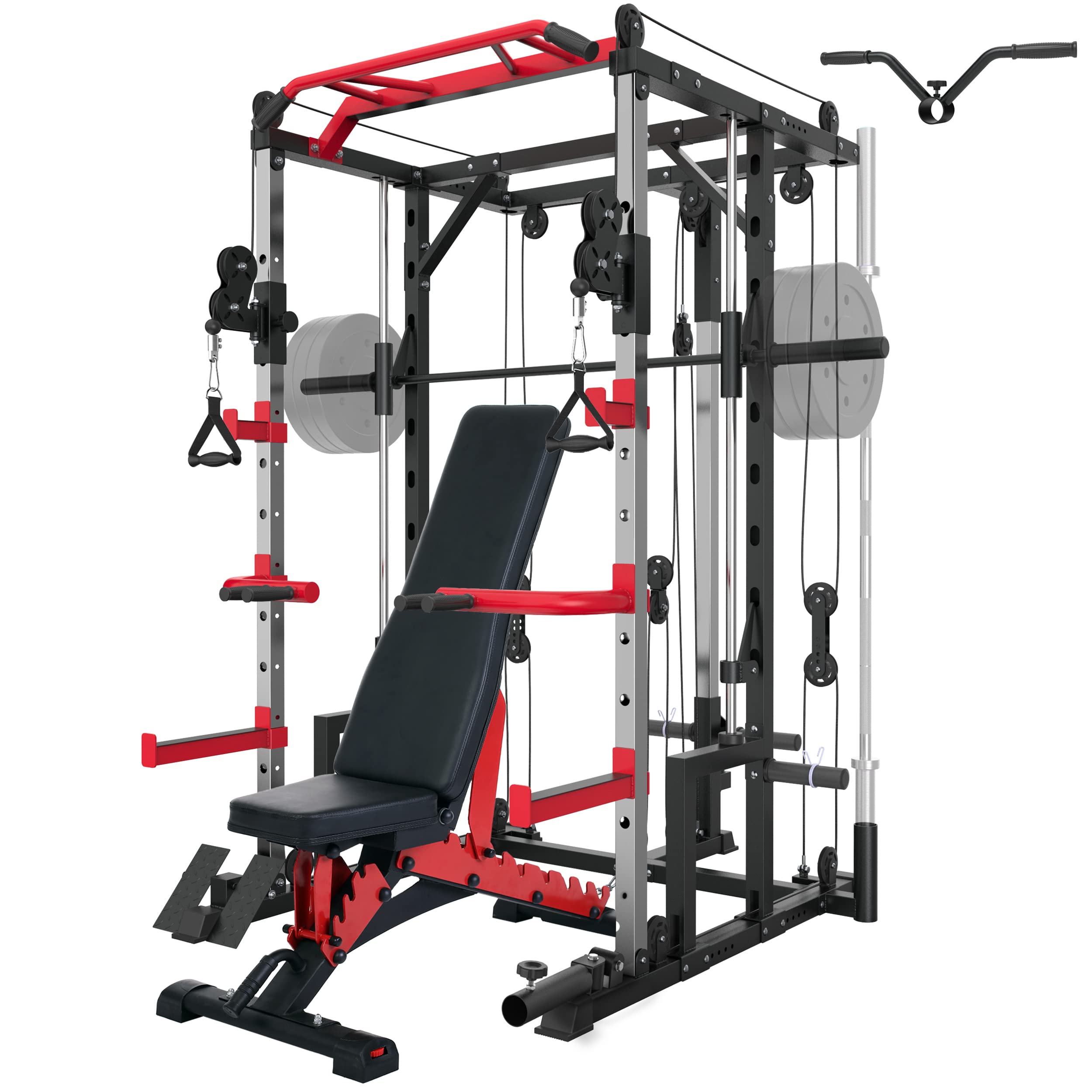 Buy MAJOR LUTIE Smith Machine with Weight Bench, SML02 1600 LBS Power
