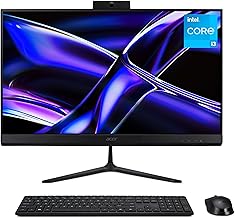 Acer Aspire C24-B All-in-One Desktop PC - Intel Core i3-1305U, 8GB, 512GB SSD, Integrated Graphics, 23.8' Full HD, Windows 11, Black