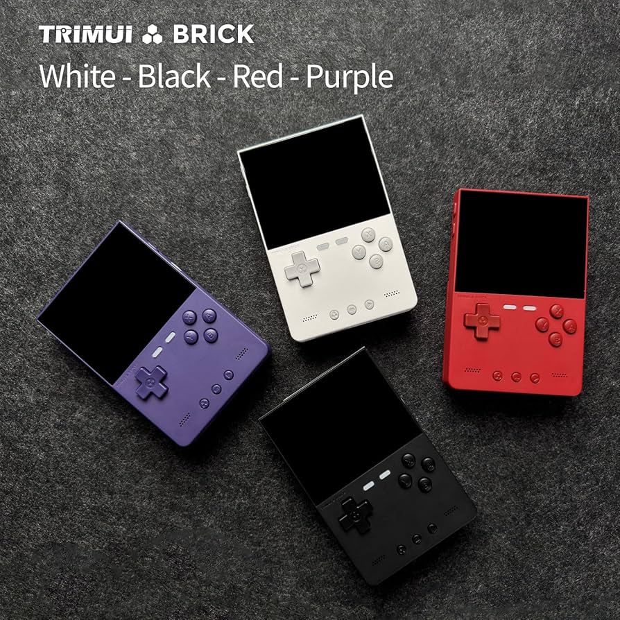 TRIMUI BRICK 64GB ブラック クリアボタン ガラスフィルム付属 TRIMUI