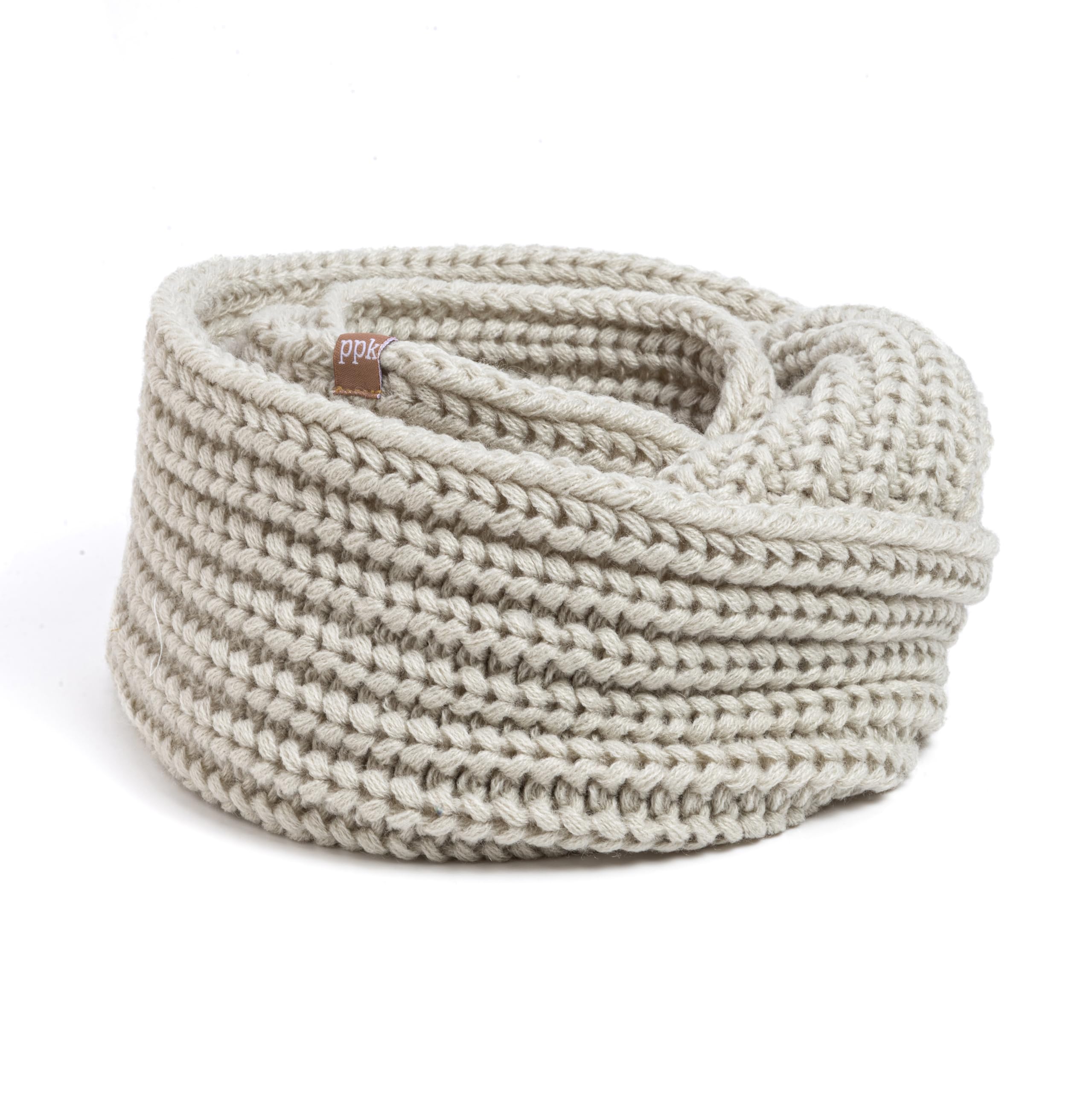 Kids Chunky Knitted Infinity Scarf/Neck Warmer for Girls 4-14 years old