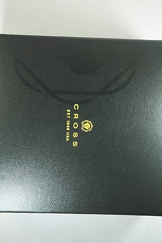 Miniatura 5 de Cross Serie limitada Bailey - Juego de regalo de pluma estilográfica de punta media con corte de diamante, multiranura y 6 cartuchos de tinta, color