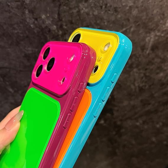 iPhone 16 Pro Max用ケース、オレンジイエロー