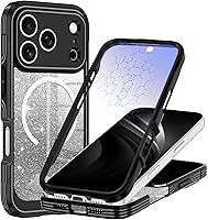 Vista 23 de Hekodonk para iPhone 16 Plus, Funda compatible con Magsafe [Protector de pantalla de vidrio templado incorporado y protección para lente de cámara]