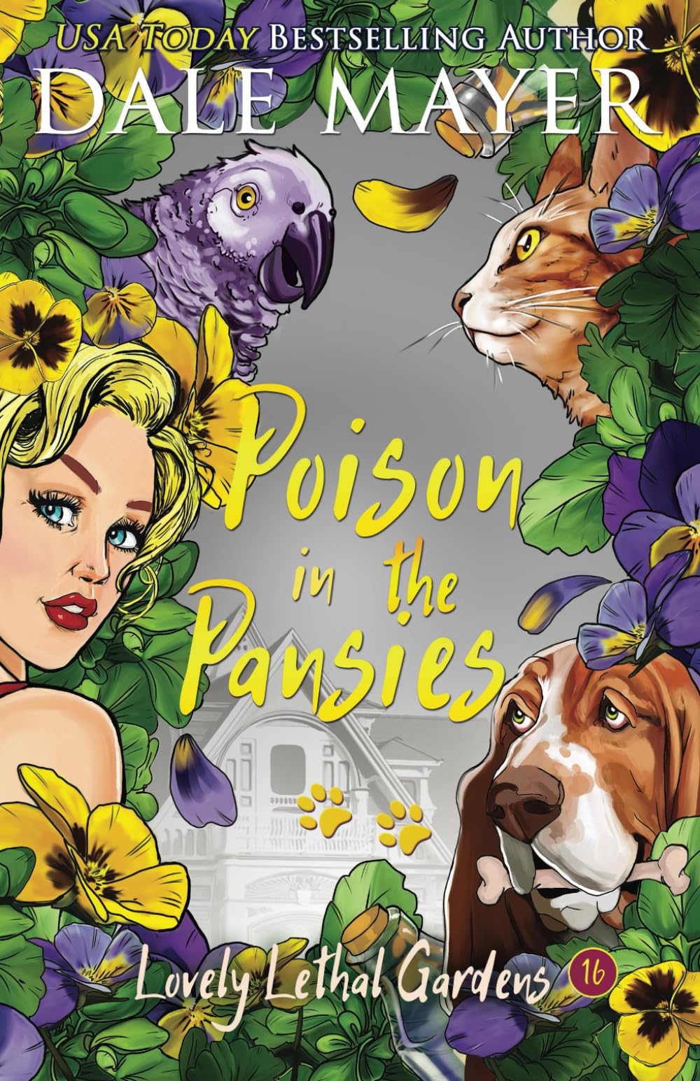 Poison in the Pansies: 16 (Lovely Lethal Gardens)