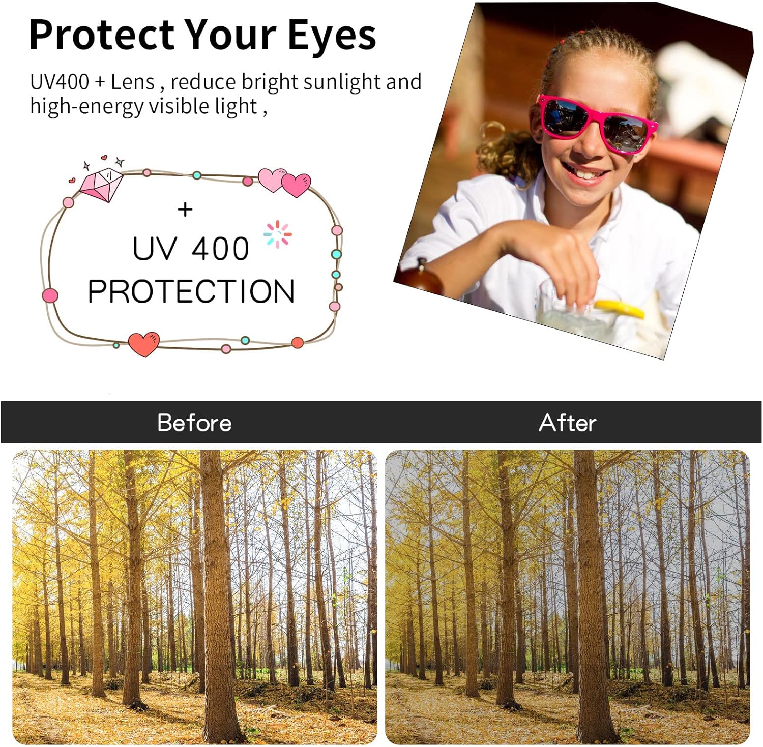 20 Pairs Bulk Sunglasses for Adult Retro 70s 90s Cheap Glasses (Navy blue) - Image 5