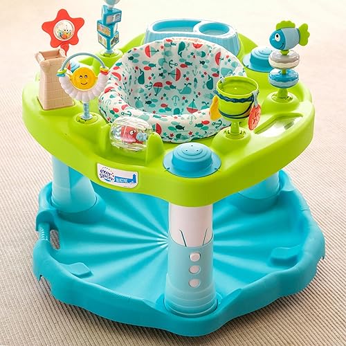Miniatura 7 de Evenflo Centro de actividades ExerSaucer, Seaside Splash