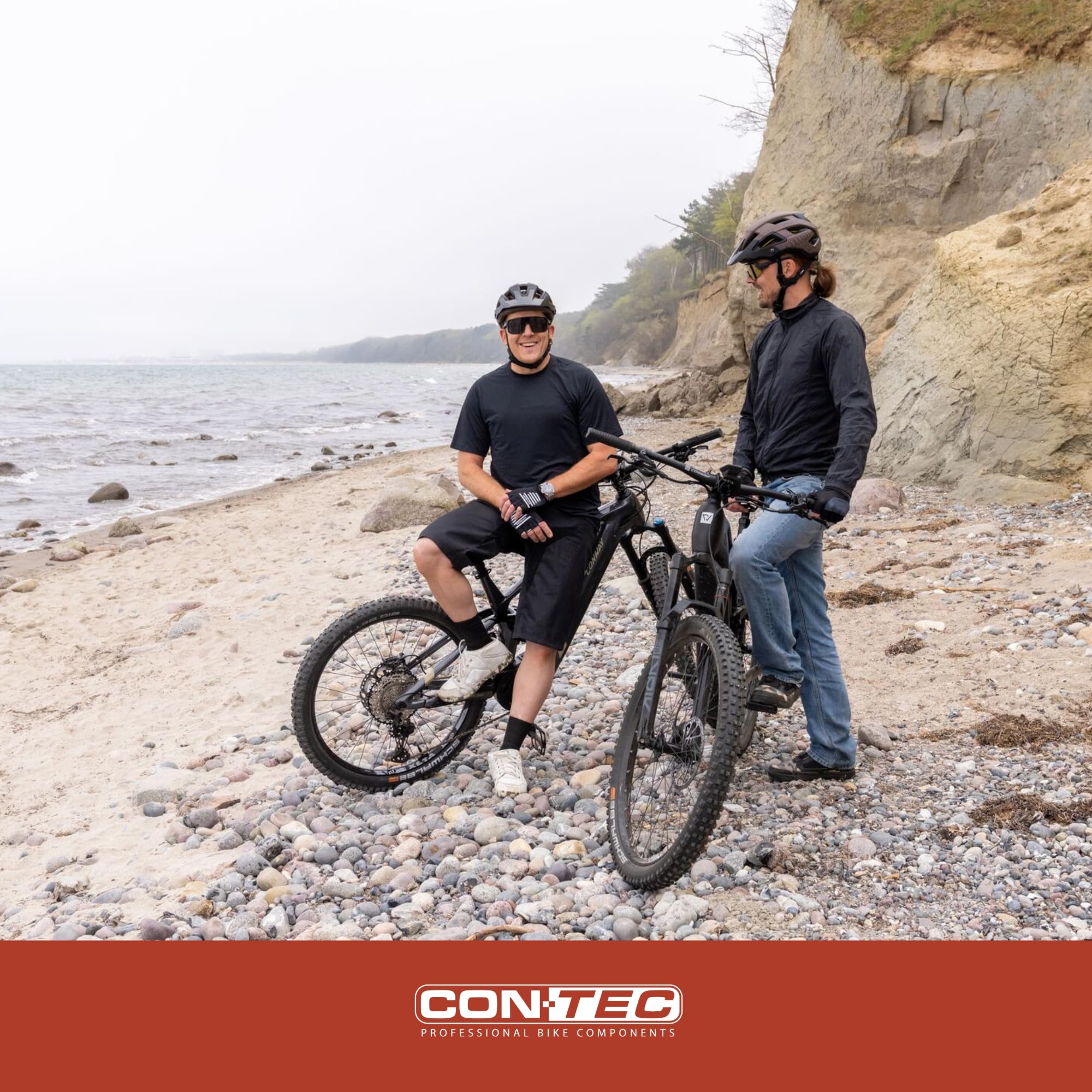 Contec Fahrradhalter Rock'n' Roll, für Erwachsene, Schwarz, One Size