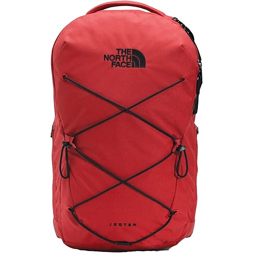 THE NORTH FACE Jester Everyday Laptop Backpack, TNF Red/TNF Black, One Size