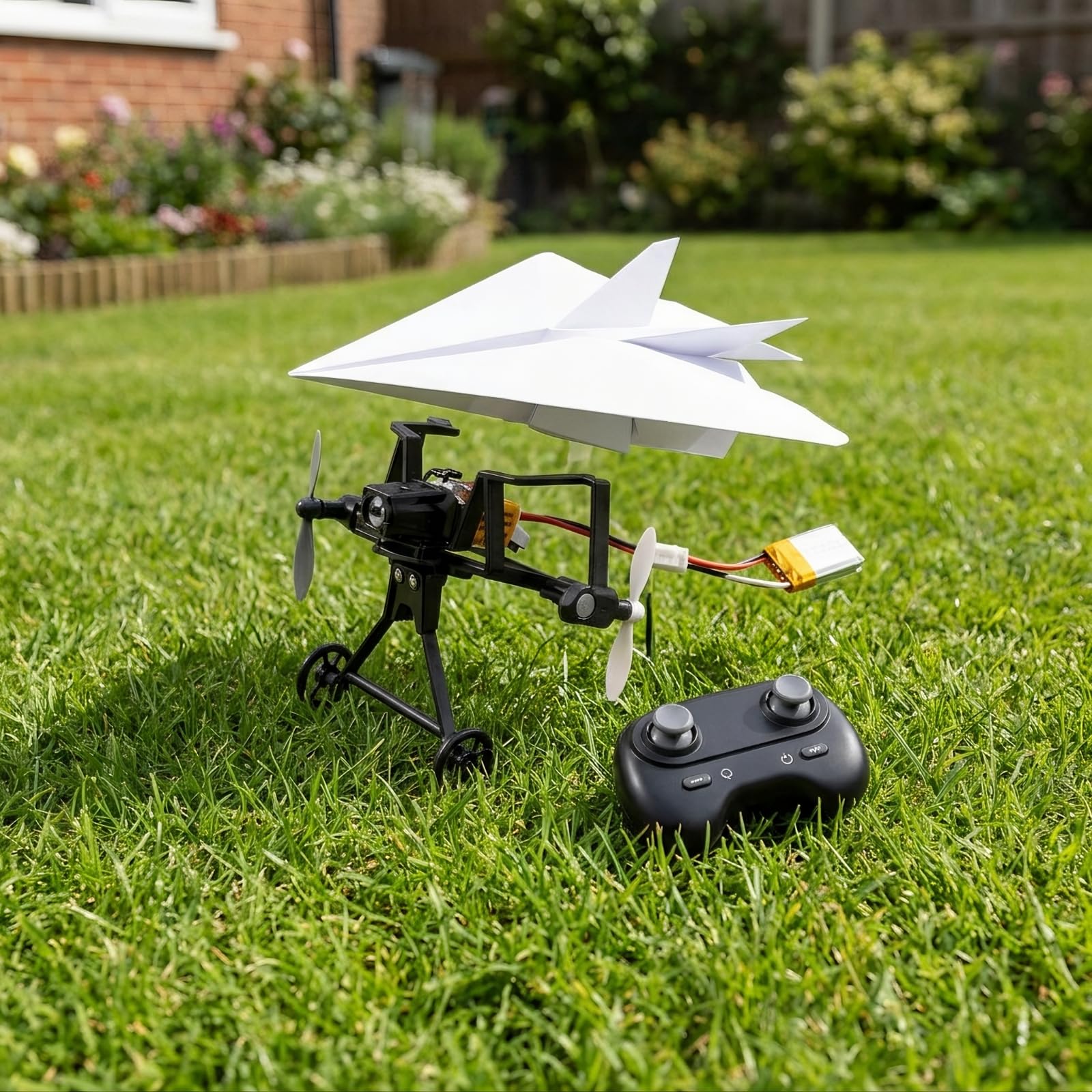 Aereo con lecomando Leggero, 3 Batteria