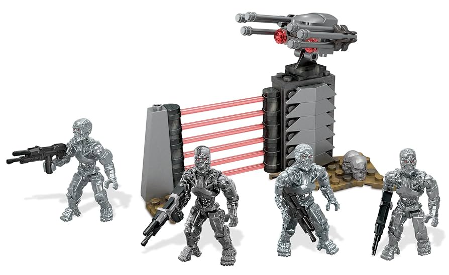 Amazon.com: Mega Bloks Terminator: Genisys T-800 Figure Pack