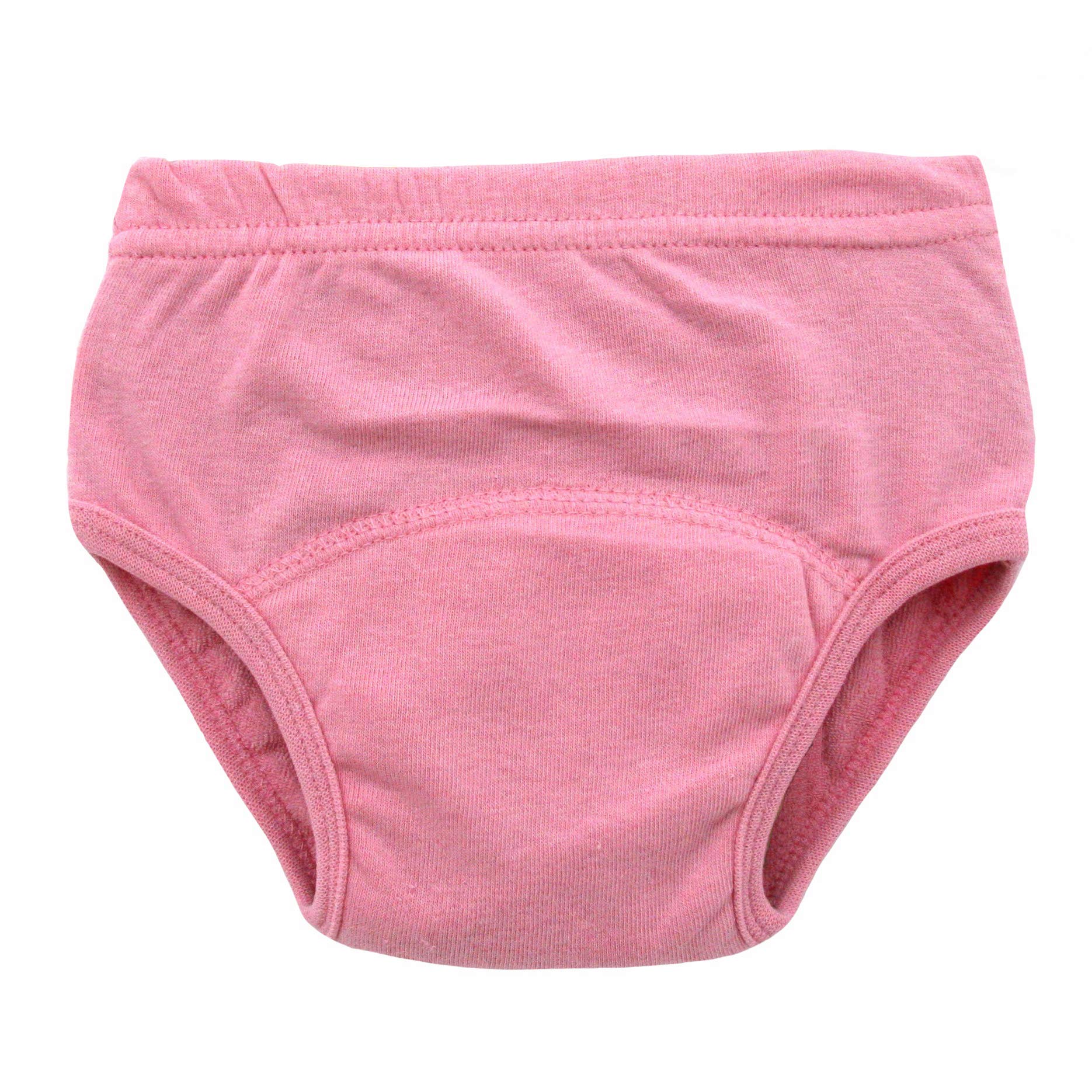 Bright Bots Potty Training Pants Reusable and Washable Toddler Pull Ups (1pk, Pale Pink, Small Approx 12-18 Months)