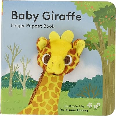 Baby Giraffe: Finger Puppet Book: (Finger Puppet Book for Toddlers and Babies, Baby Books for First Year, Animal Finger Pu...