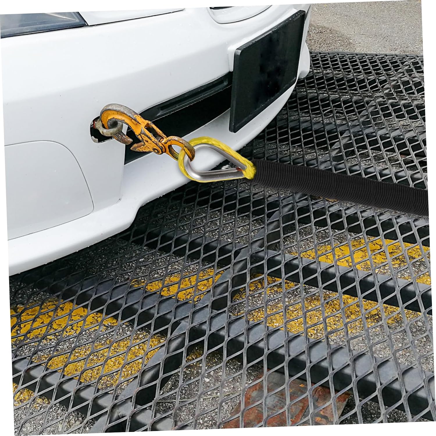 Cabilock 1pc Durable Trailer Winch Rope Car Towing Rope for Easy Vehicle Pulling and Cargo Securing Reliable and Sturdy for Towing and Pulling Activities