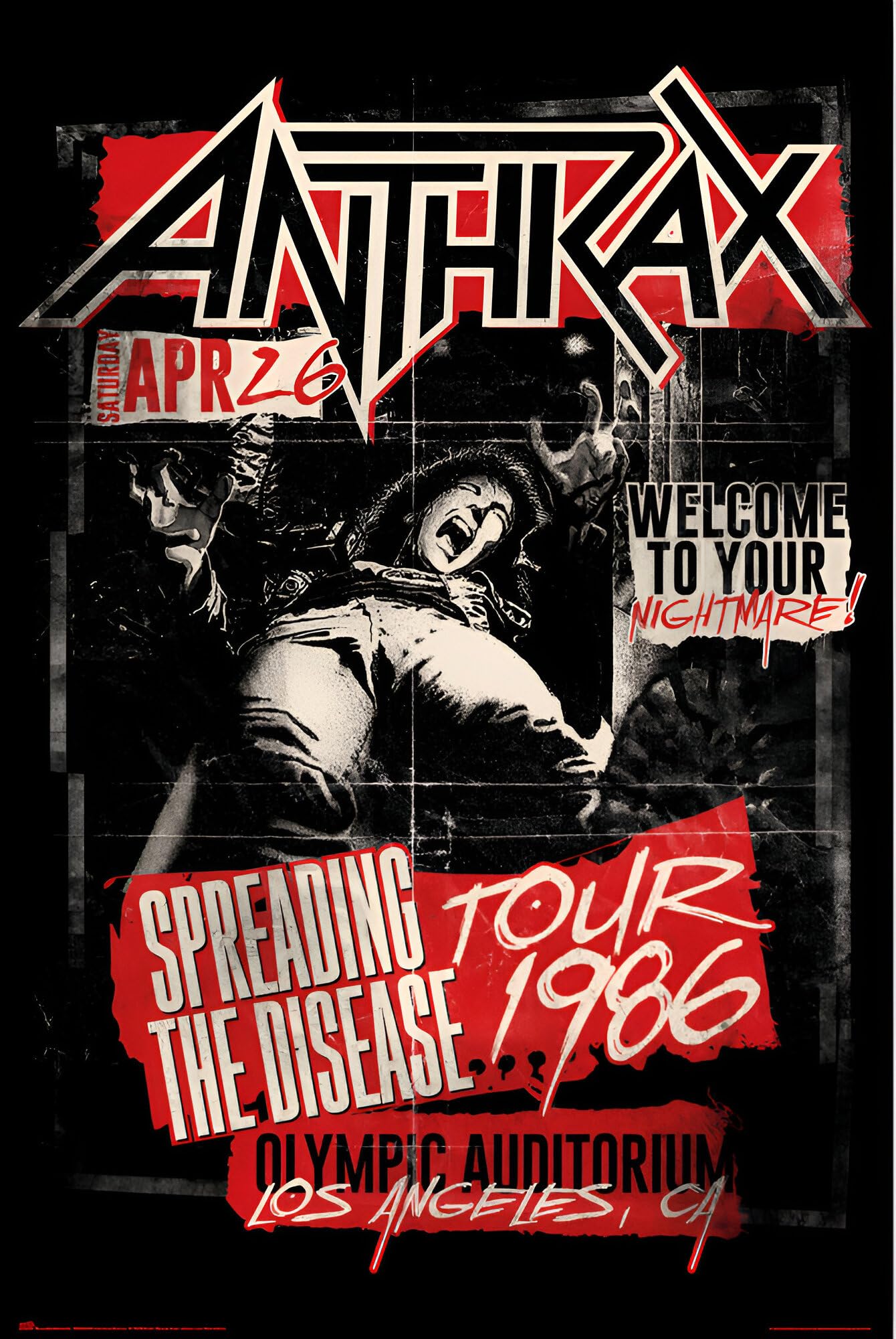 【特典ステッカー付】Anthrax / Spreading The Diseas Amazon.com: Spreading The Disease: CDs & Vinyl