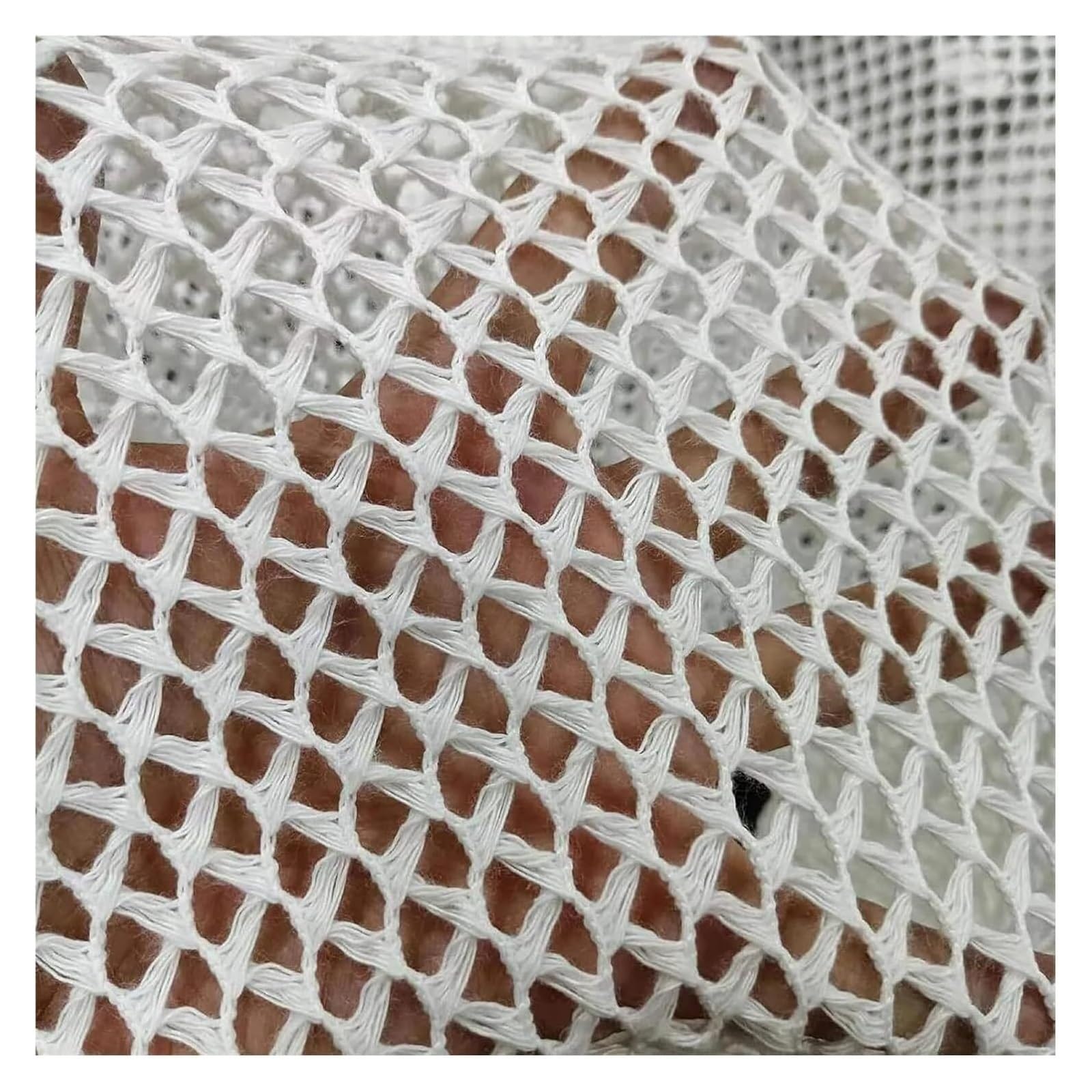 Costura Tela De Malla Poliéster Algodón Multicolor(Schwarz)