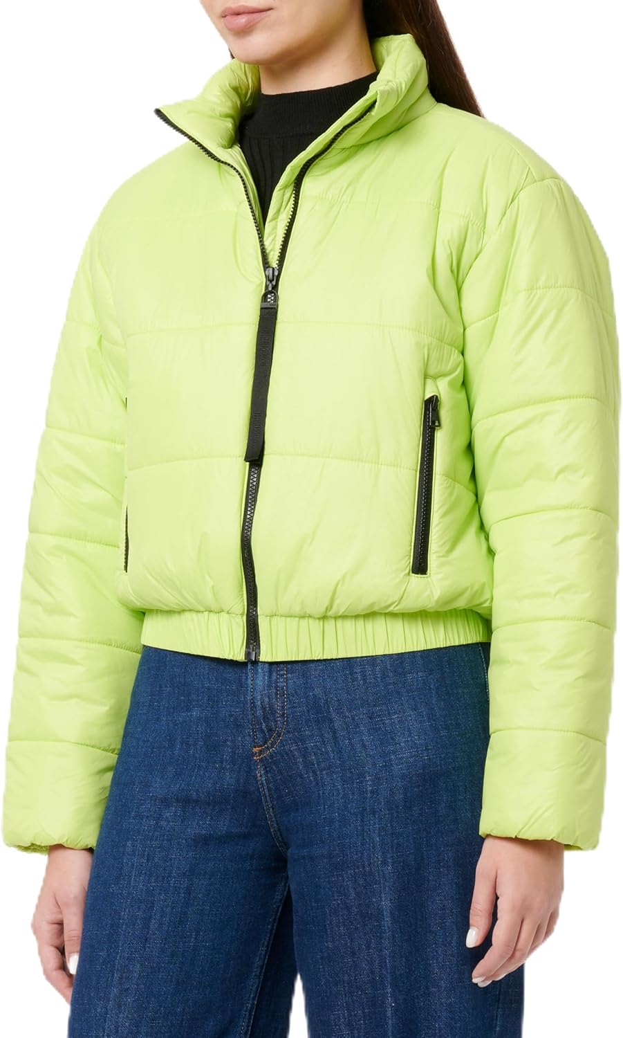 HUGO Women's Felara Zip Up Puffer Jacket