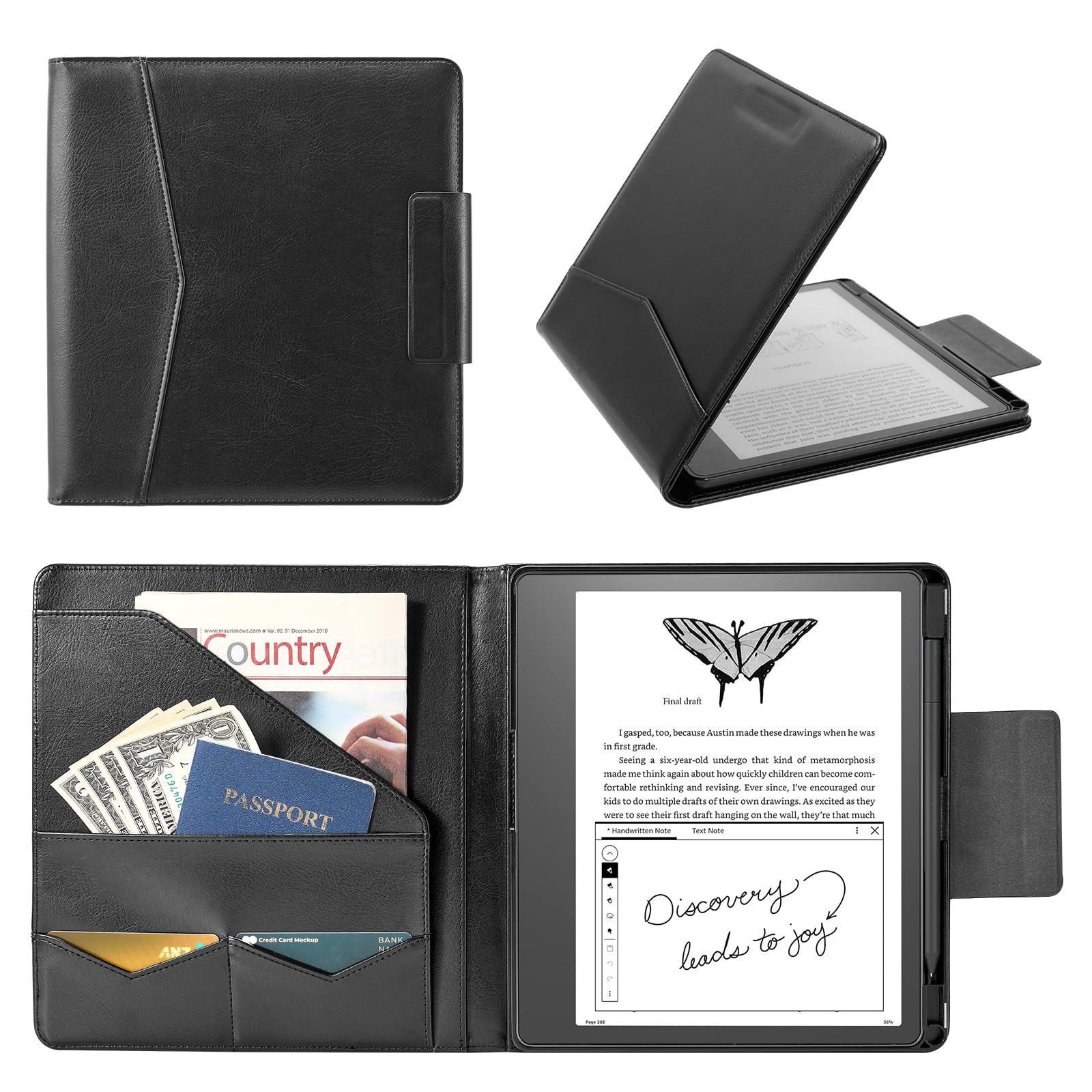 Amazon.com: CoBak Premium PU Leather Case for Kindle Scribe 10.2