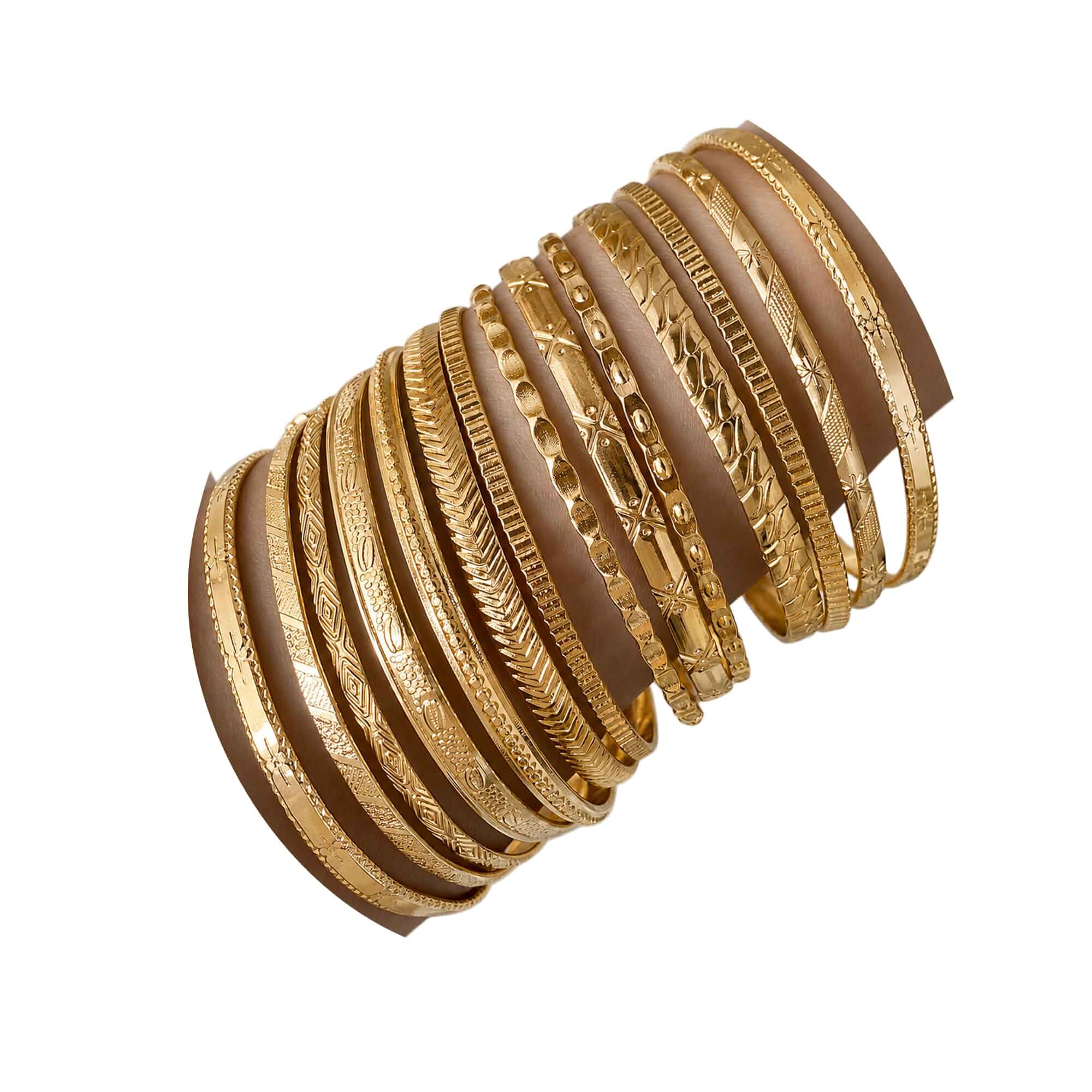 IFKM Bangle Bracelets for Women, Stackable Layered Bracelet Sets