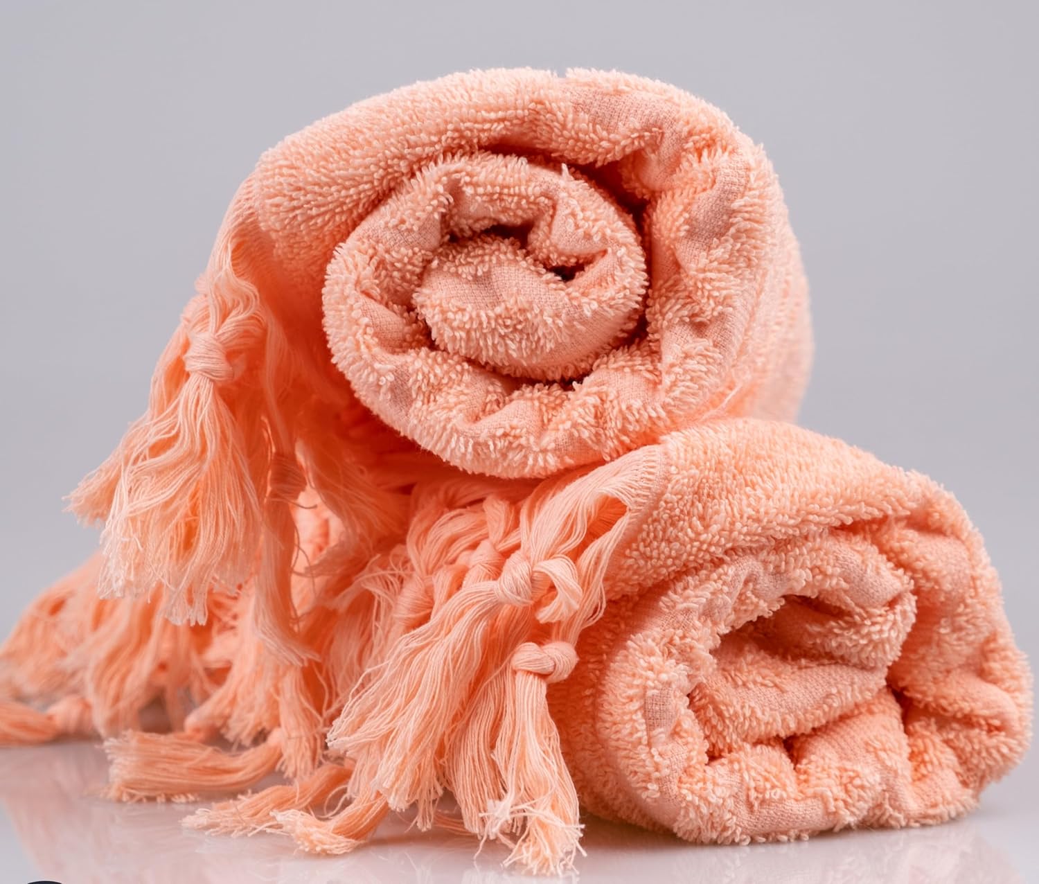 Kalkedon Turkish Cotton Towels, Oversized, Soft, Absorbent, Quick Dry, Odor Resistant, Machine Washable (White, Bath Towel)