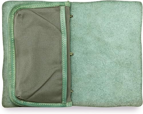 Miniatura 6 de Cartera de viaje organizadora de cuero genuino Nomad Cartera de mujer con soporte para pasaporte