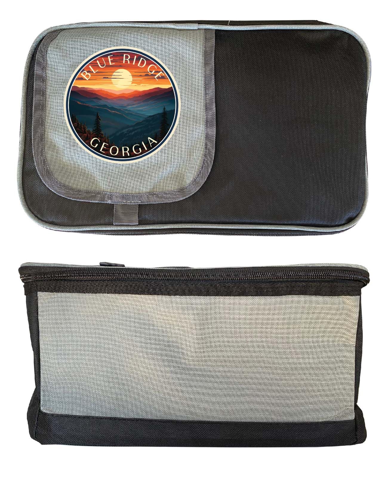 Blue Ridge Georgia Design C Souvenir Cooler 9 pack
