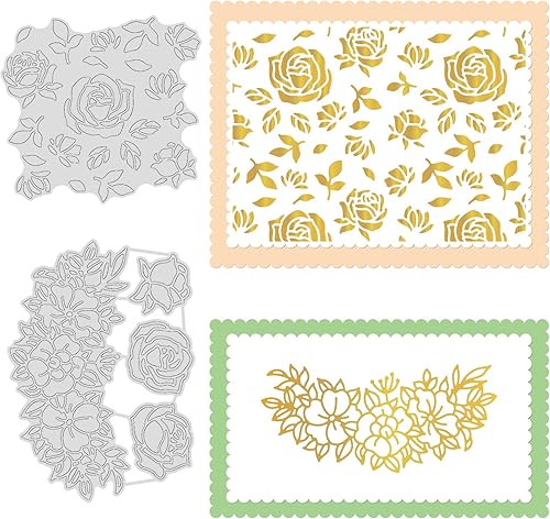 INFUNLY 5 placas de papel de aluminio caliente de rosa placa de papel de aluminio color rosa para bricolaje decoración de reserva repujado