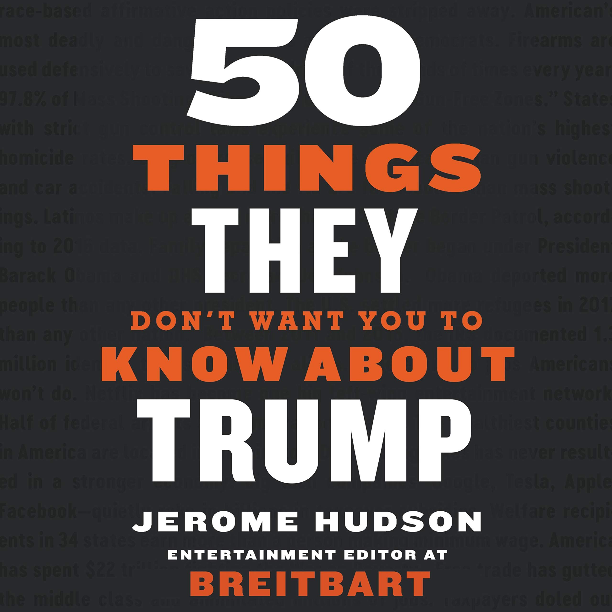 Cover art for 50 Things They Don't Want You to Know About Trump