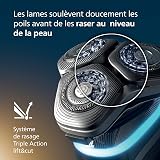 Philips Rasoir i9000 Prestige, Rasoir électrique sec et humide, Dark Slate Nova, avec technologie Skin IQ, système Triple Lift & Cut, lames rotatives 360 Dual SteelPrecision, modèle XP9204/10 - 4
