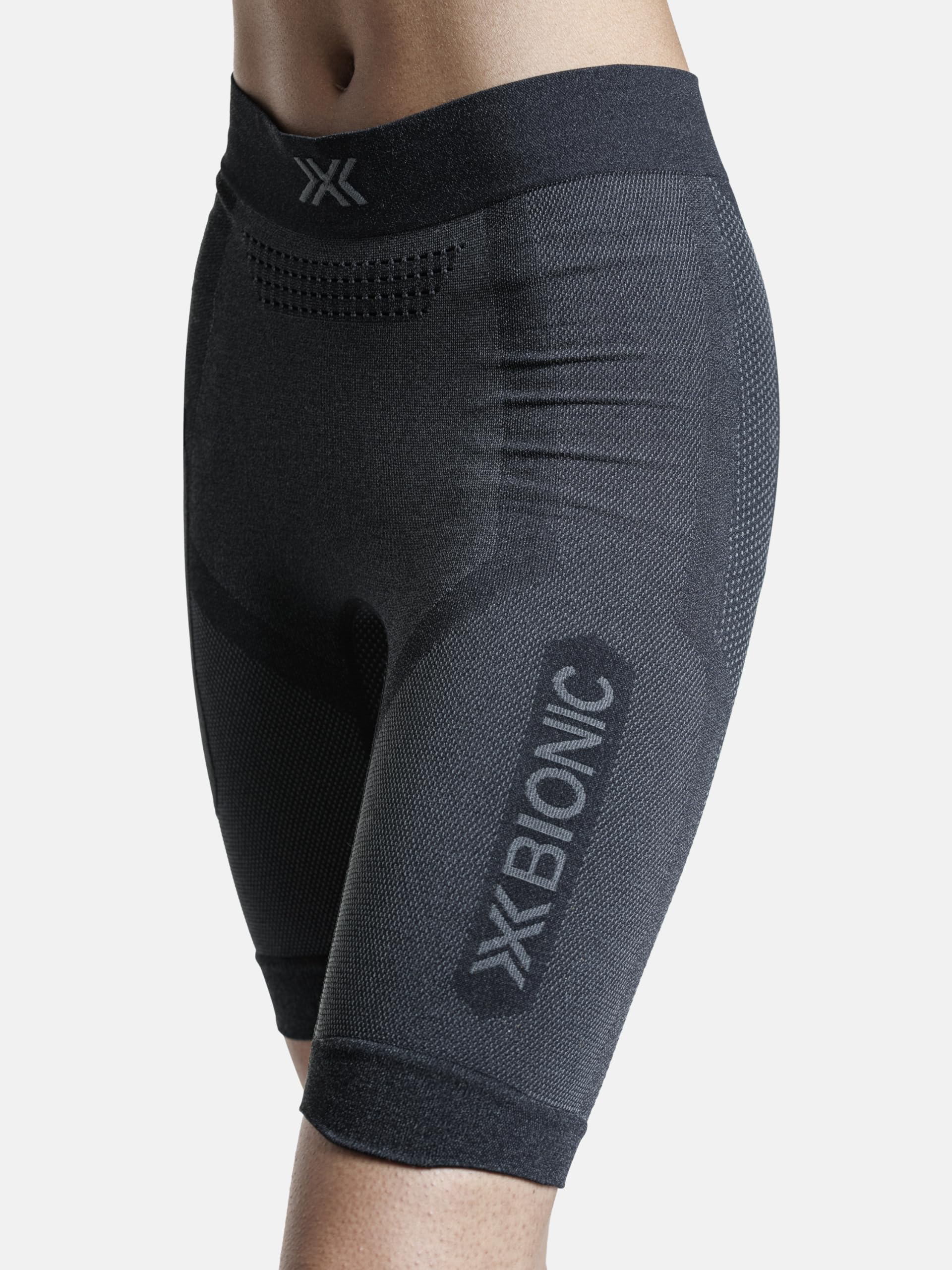 X-Bionic Xceed Run Short Tights Donna - Pantaloncini da Corsa ad Alte Prestazioni con Tecnologia HygroDiffuser & VectorSphere - Regolazione Termica e Anti Sudore per Comfort Ottimale