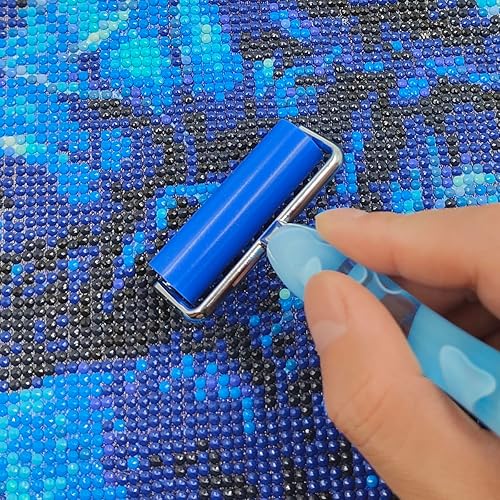 Miniatura 2 de AIFUDA 23 piezas de accesorios de pintura de arte de diamante, kits de bolígrafos de pintura de arte de diamante 5D, 12 puntas de rosca de tornillo