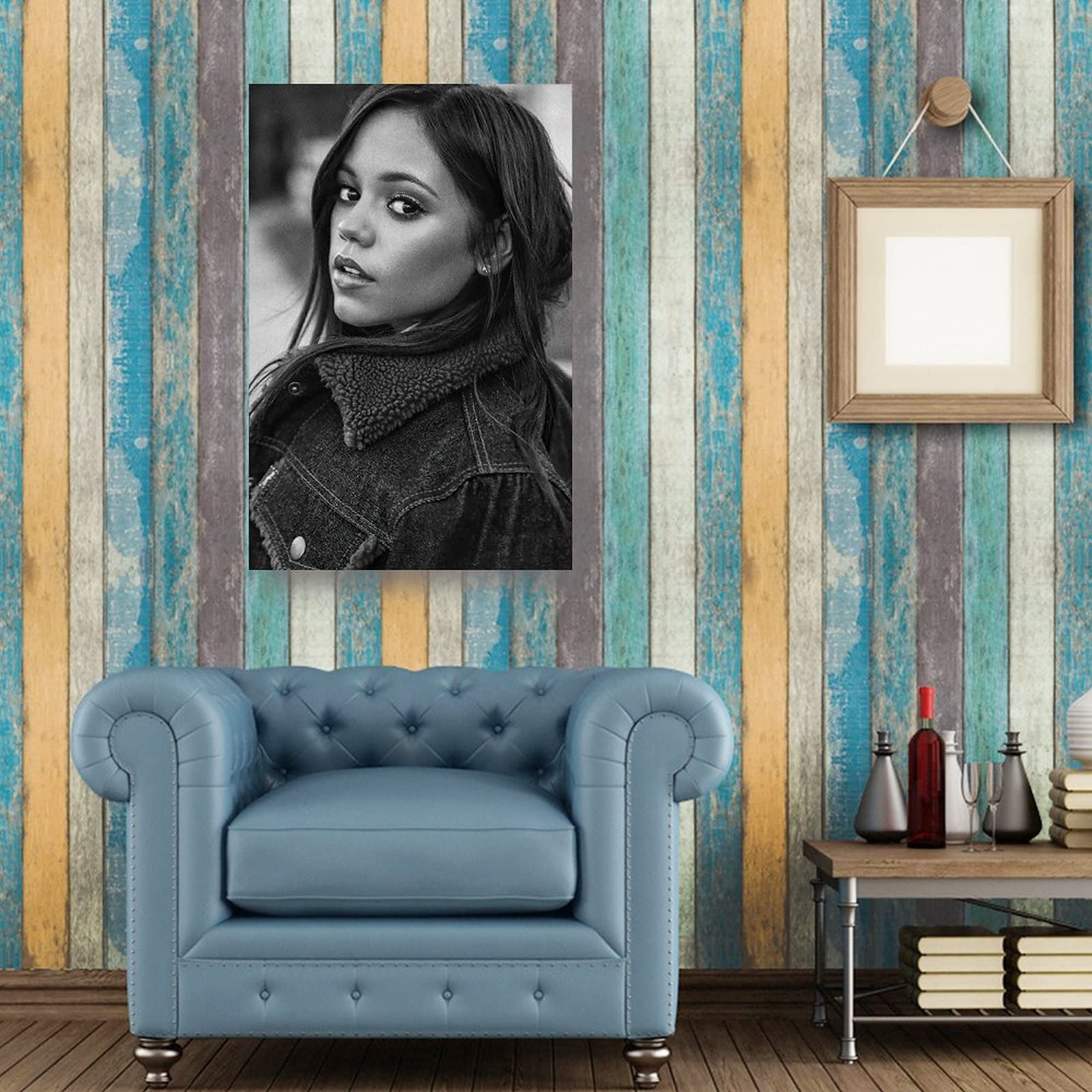 Sticker de Tromperie sur jenna ortega actrice wall sourire